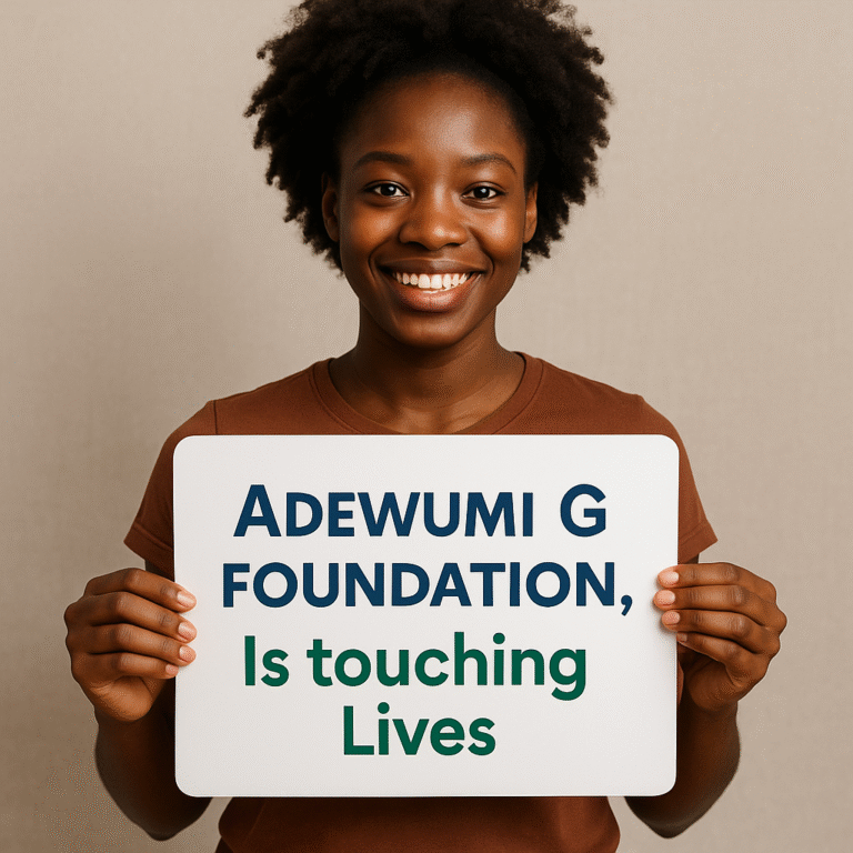 Spreading Hope in Difficult Times: How Adewumi Foundation is Helping Nigerians Survive Harsh Economic Realities