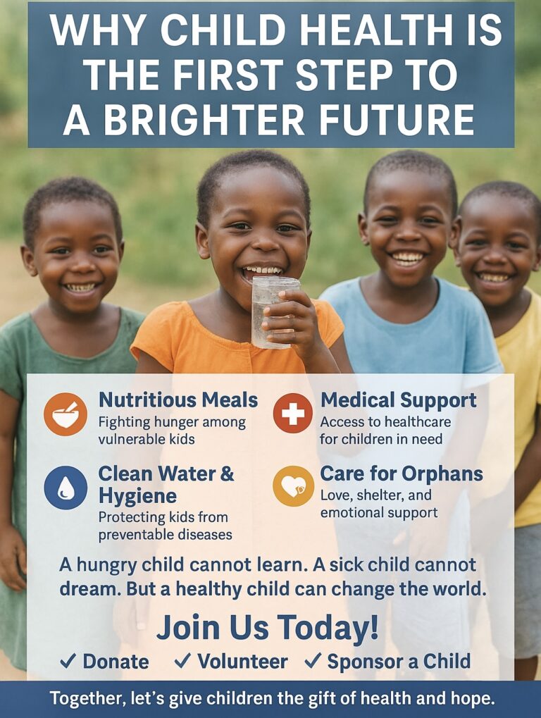 Why Child Health is the First Step to a Brighter Future