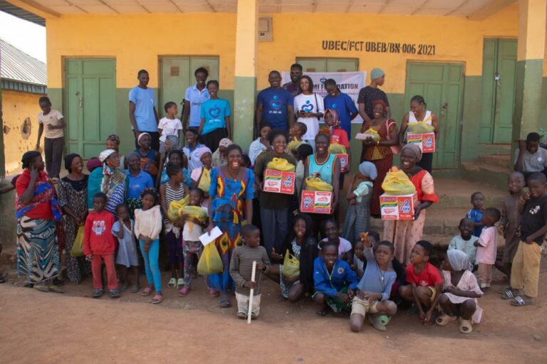 Adewumi Foundation December Outreach: Sharing Love Through Food in Abuja
