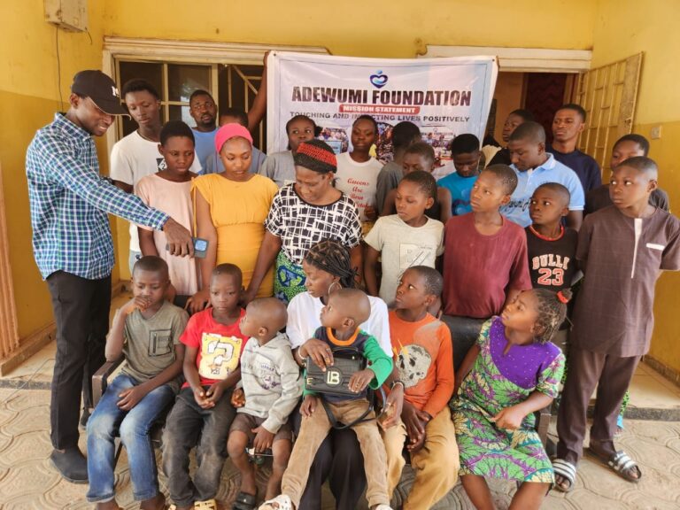 Adewumi Foundation Extends Compassion to Blessed Orphanage Home, Kaduna